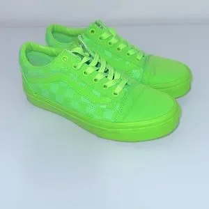 Vans Shoes Neon Lime Green Vans Poshmark